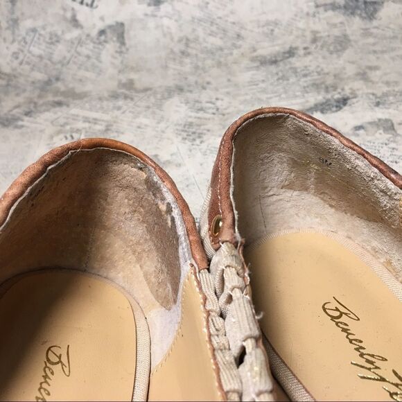 Beverly Feldman Fabric/leather Flats - Picture 12 of 13